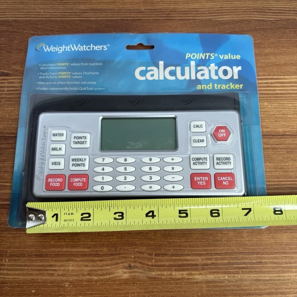 Weight Watchers Points Value Calculator & Tracker NEW Sealed Calculator